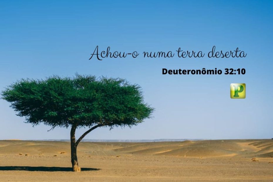 Achou-o numa terra deserta - Deuteronômio 32:10