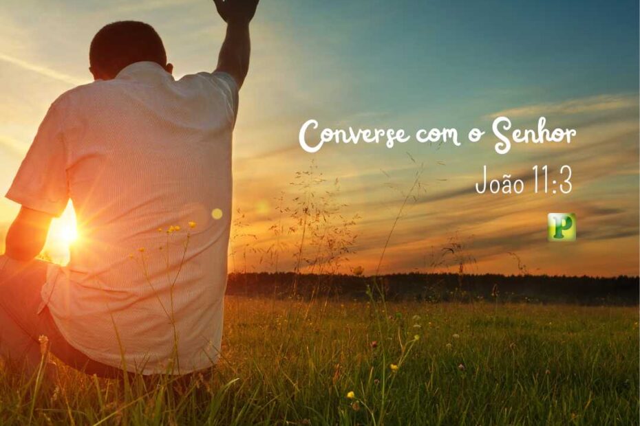 Converse com o Senhor - João 11:3